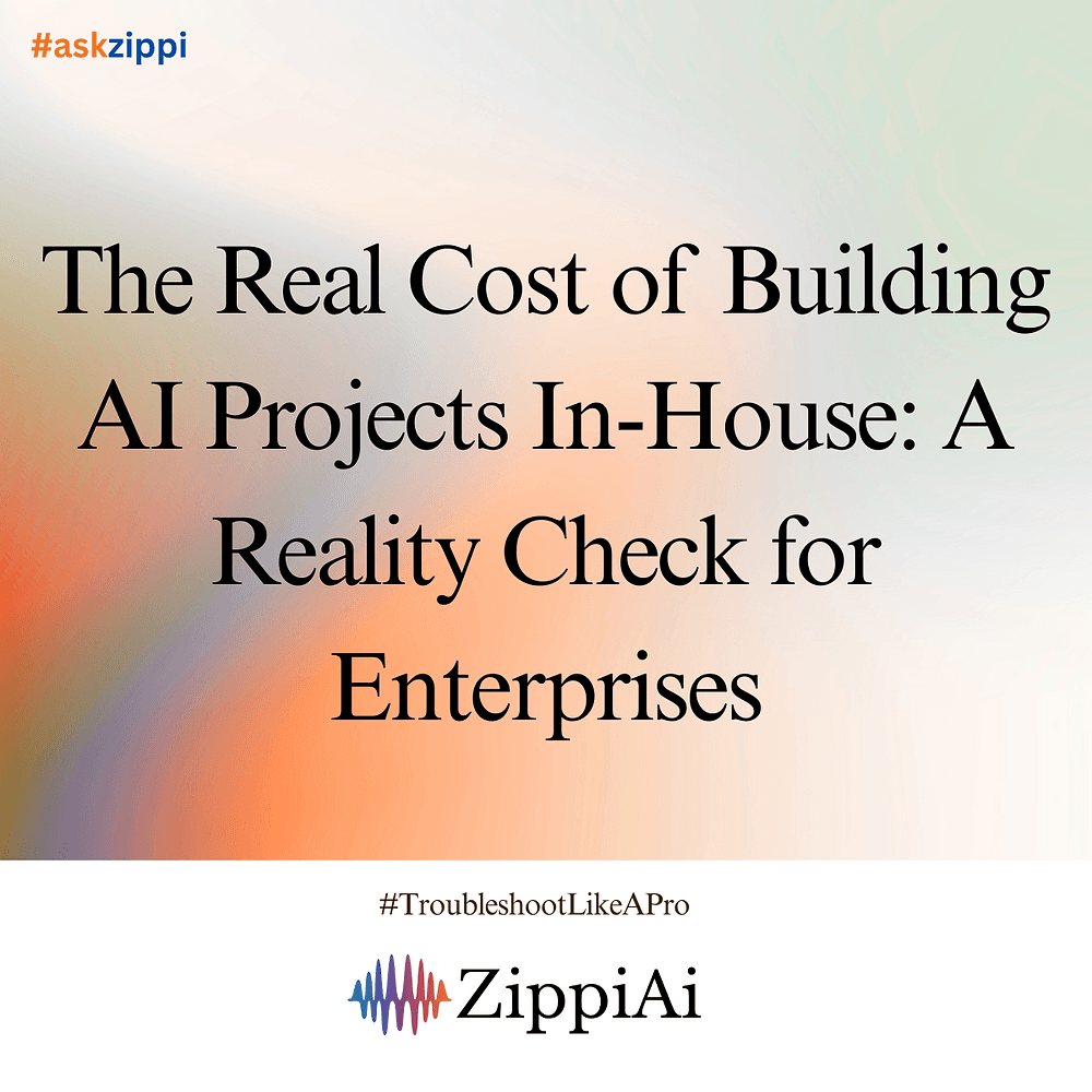 The Real Cost of Building AI Projects In-House: A Reality Check for Enterprises